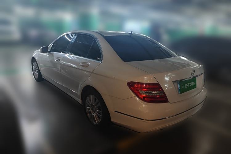 Used Mercedes-Benz C-Class 2011 C 200 CGI Elegant Model Rear Left 45 Deg