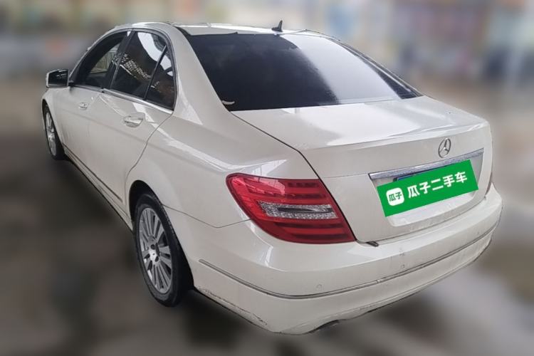 Used Mercedes-Benz C-Class 2011 C 200 CGI Elegant Model Rear Left 45 Deg