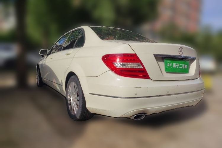 Used Mercedes-Benz C-Class 2011 C 200 CGI Elegant Model Rear Left 45 Deg