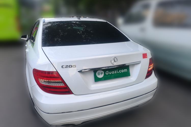 Used Mercedes-Benz C-Class 2011 C 200 CGI Elegant Model Rear Left 45 Deg