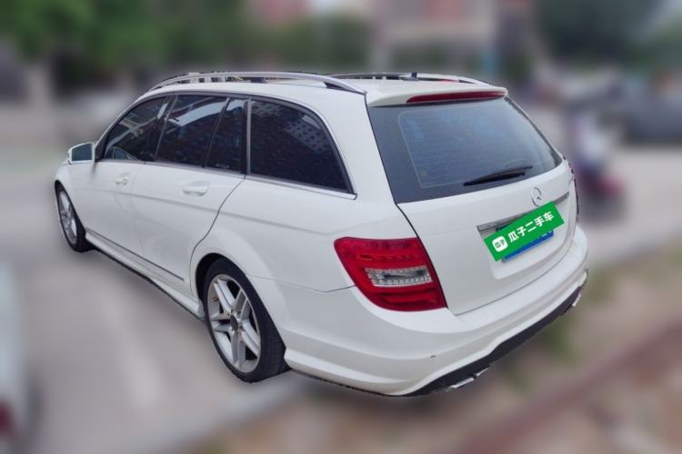 Used Mercedes-Benz C-Class 2011 C 200 Luxury Sport Touring Edition Rear Left 45 Deg