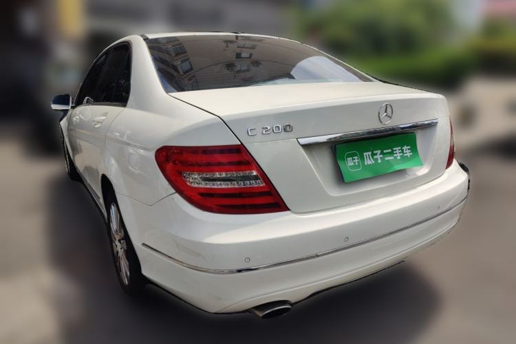 Used Mercedes-Benz C-Class 2011 C 200 CGI Elegant Model Rear Left 45 Deg