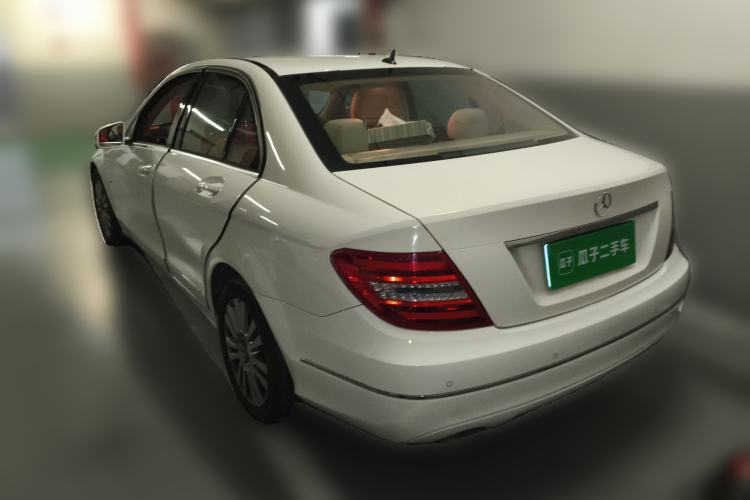 Used Mercedes-Benz C-Class 2011 C 200 CGI Elegant Model Rear Left 45 Deg
