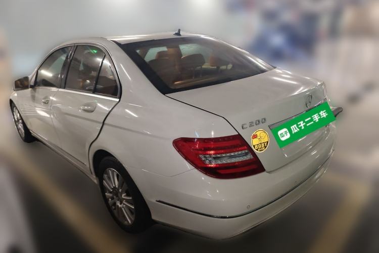 Used Mercedes-Benz C-Class 2011 C 200 CGI Elegant Model Rear Left 45 Deg