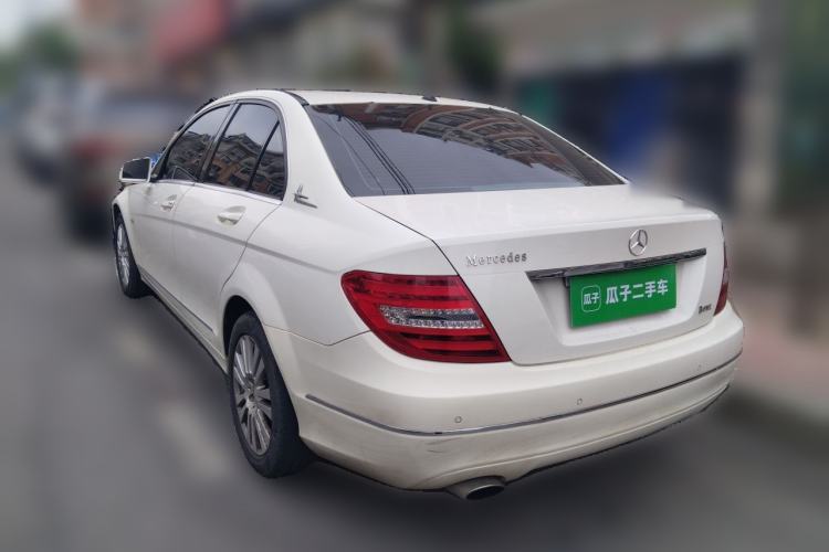 Used Mercedes-Benz C-Class 2011 C 200 CGI Elegant Model Rear Left 45 Deg