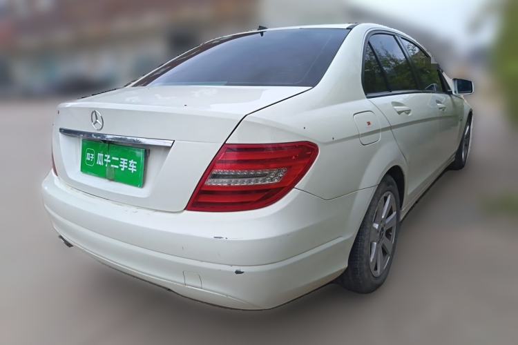 Used Mercedes-Benz C-Class 2011 C 180K Classic model Rear Right 45 Deg