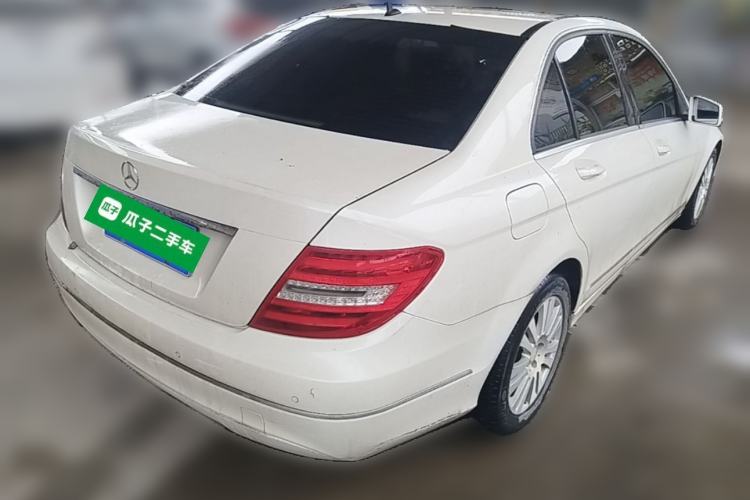 Used Mercedes-Benz C-Class 2011 C 200 CGI Elegant Model Rear Right 45 Deg