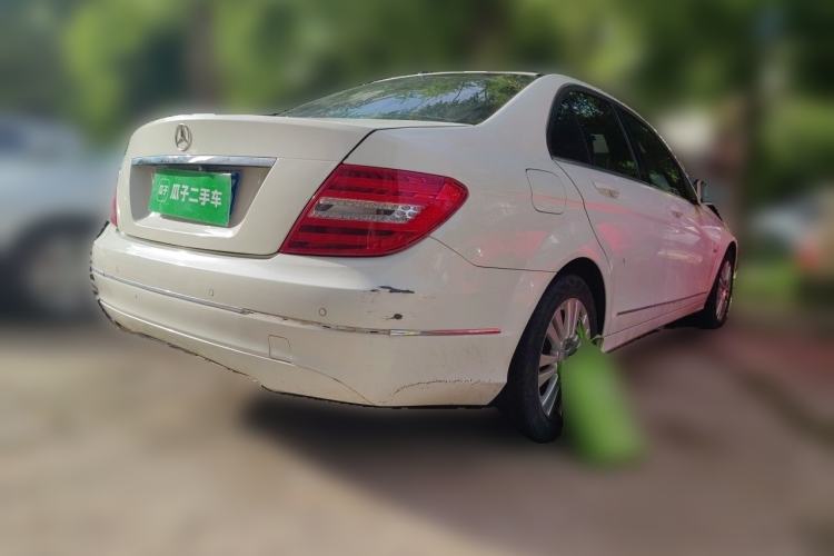 Used Mercedes-Benz C-Class 2011 C 200 CGI Elegant Model Rear Right 45 Deg