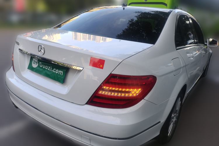 Used Mercedes-Benz C-Class 2011 C 200 CGI Elegant Model Rear Right 45 Deg