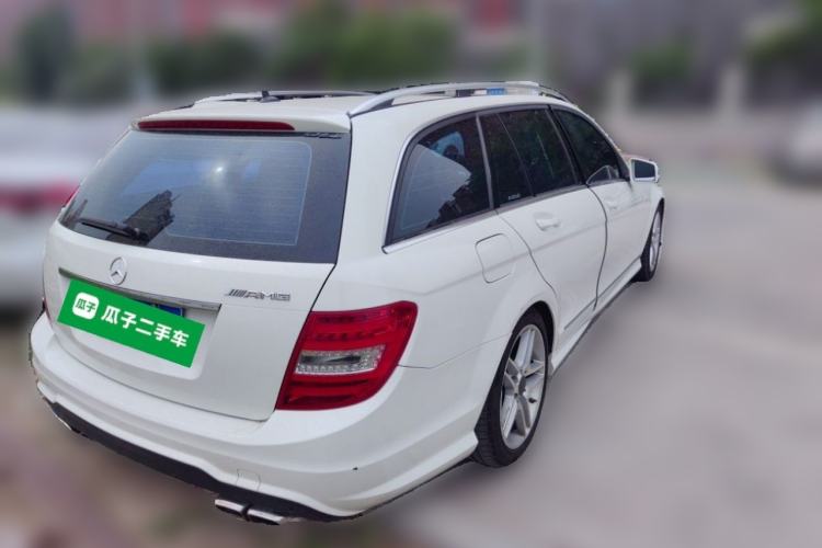Used Mercedes-Benz C-Class 2011 C 200 Luxury Sport Touring Edition Rear Right 45 Deg