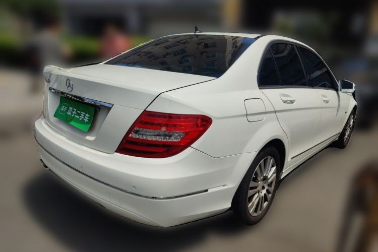 Used Mercedes-Benz C-Class 2011 C 200 CGI Elegant Model Rear Right 45 Deg