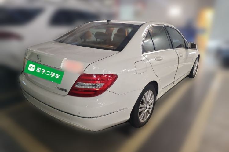 Used Mercedes-Benz C-Class 2011 C 200 CGI Elegant Model Rear Right 45 Deg