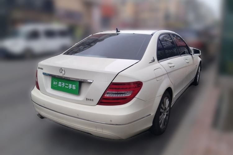 Used Mercedes-Benz C-Class 2011 C 200 CGI Elegant Model Rear Right 45 Deg