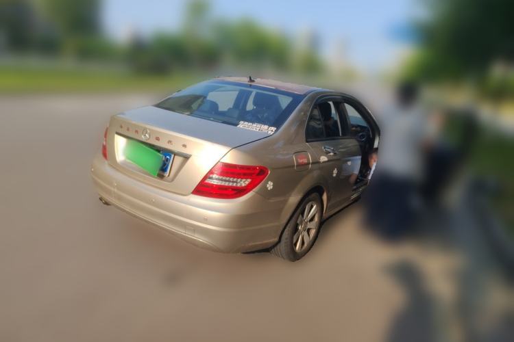Used Mercedes-Benz C-Class 2011 C 180K Classic model Rear Right 45 Deg