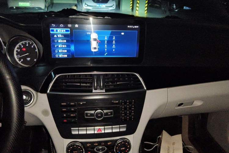 Used Mercedes-Benz C-Class 2013 C 180 CGI Classic Audio And AC Panel