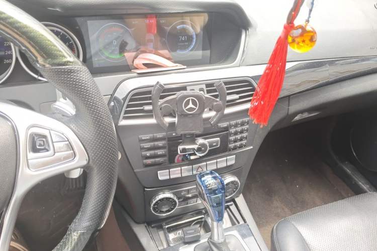 Used Mercedes-Benz C-Class 2013 C 180 CGI Classic Audio And AC Panel