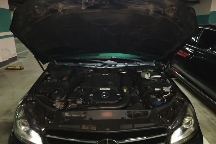 Used Mercedes-Benz C-Class 2013 C 180 Classic Grand Edition Engine Bay