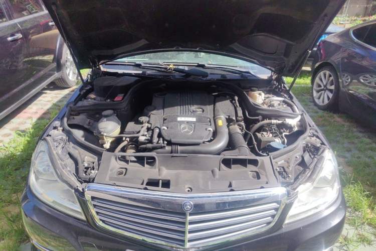 Used Mercedes-Benz C-Class 2013 C 180 CGI Classic Engine Bay