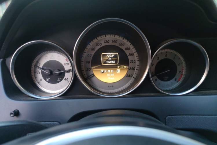 Used Mercedes-Benz C-Class 2013 C 260 CGI Fashion Model Instrument Cluster