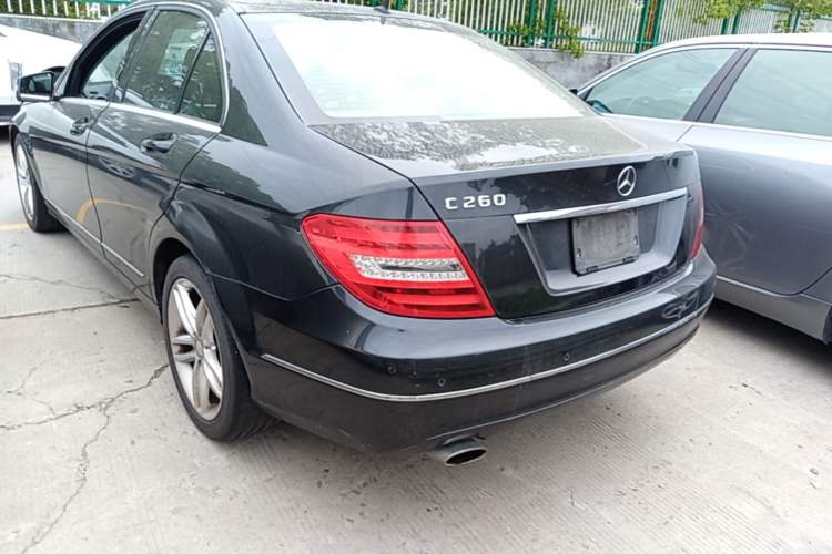 Used Mercedes-Benz C-Class 2013 C 260 CGI Elegant Model Rear Left 45 Deg