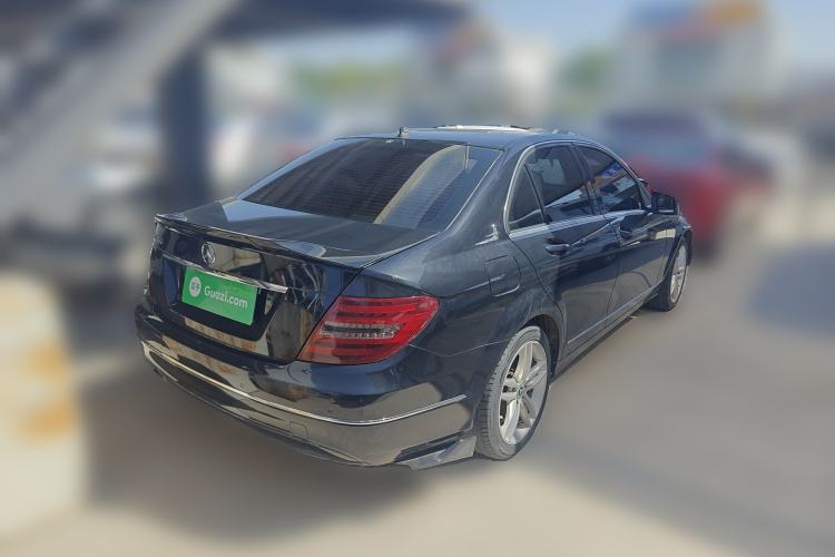 Used Mercedes-Benz C-Class 2013 C 260 CGI Elegant Model Rear Right 45 Deg