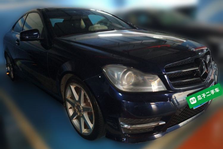 Used Mercedes-Benz C-Class 2013 C 180 Coupe Front Right 45 Deg