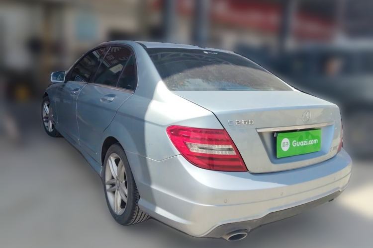 Used Mercedes-Benz C-Class 2013 C 260 CGI Elegant Model Rear Left 45 Deg