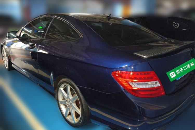 Used Mercedes-Benz C-Class 2013 C 180 Coupe Rear Left 45 Deg