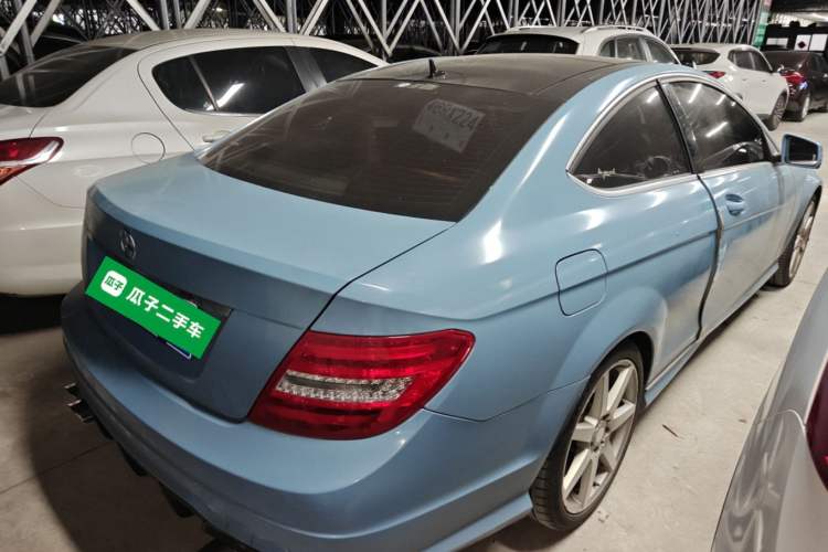 Used Mercedes-Benz C-Class 2013 C 180 Coupe Rear Right 45 Deg