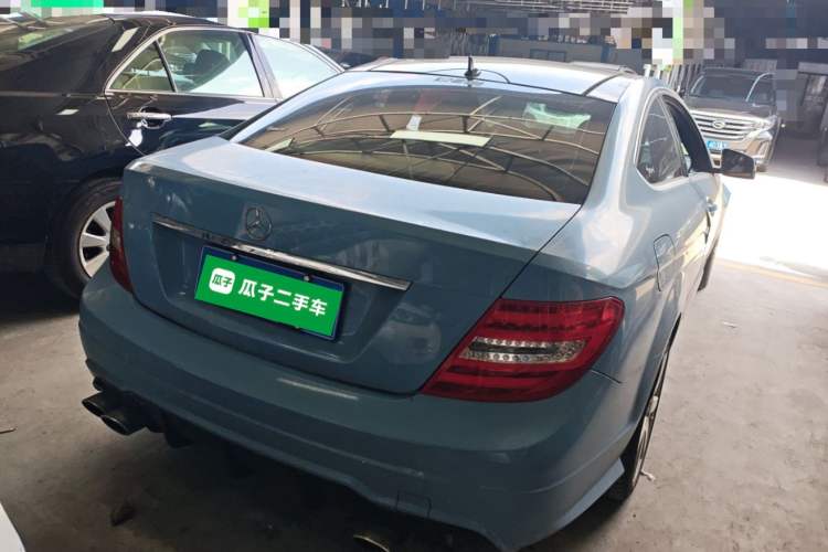 Used Mercedes-Benz C-Class 2013 C 180 Coupe Rear Right 45 Deg