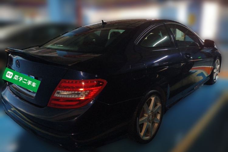 Used Mercedes-Benz C-Class 2013 C 180 Coupe Rear Right 45 Deg