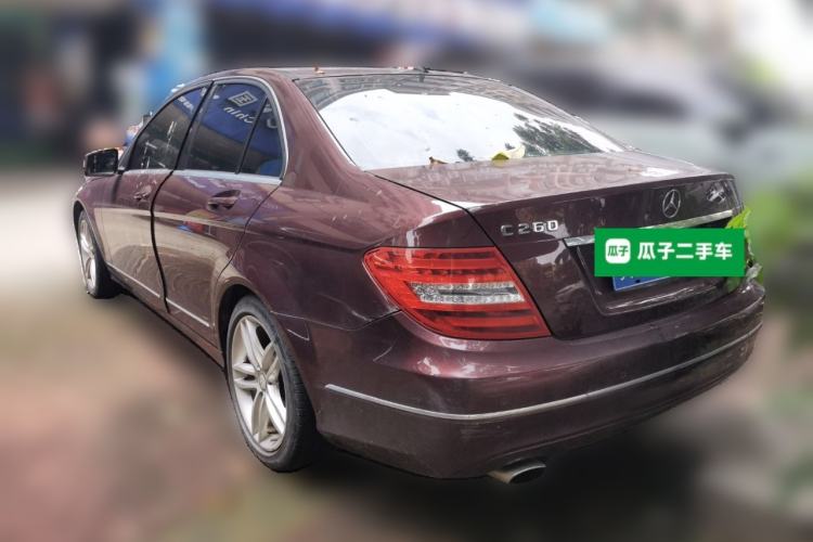 Used Mercedes-Benz C-Class 2013 C 260 CGI Elegant Model Rear Left 45 Deg