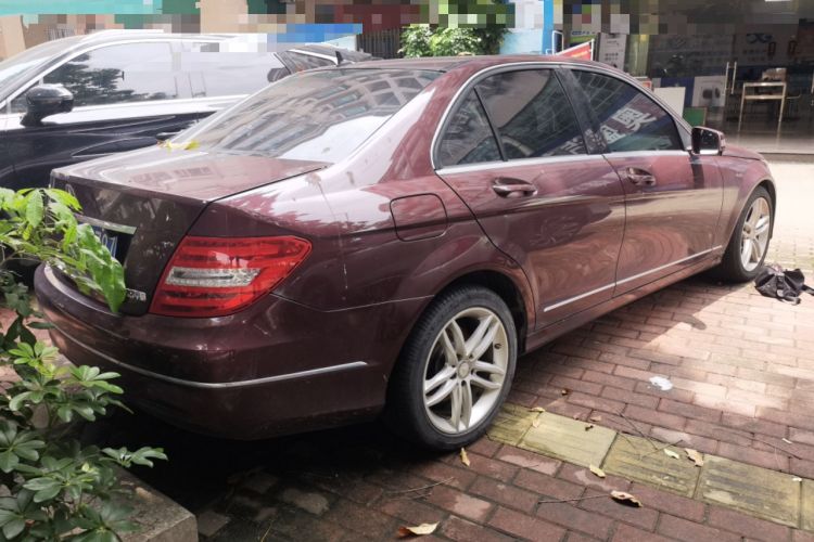 Used Mercedes-Benz C-Class 2013 C 260 CGI Elegant Model Rear Right 45 Deg