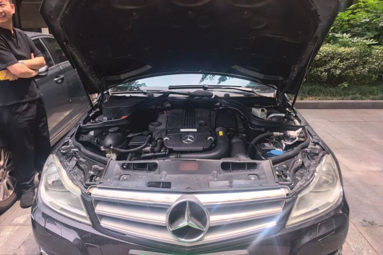 Used Mercedes-Benz C-Class 2013 C 260 CGI Elegant Model Engine Bay