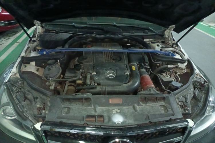 Used Mercedes-Benz C-Class 2013 C 180 Coupe Engine Bay