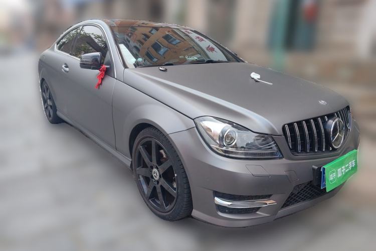 Used Mercedes-Benz C-Class 2013 C 180 Coupe Front Right 45 Deg
