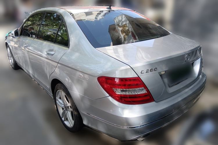 Used Mercedes-Benz C-Class 2013 C 260 CGI Elegant Model Rear Left 45 Deg
