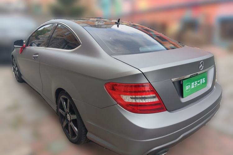 Used Mercedes-Benz C-Class 2013 C 180 Coupe Rear Left 45 Deg
