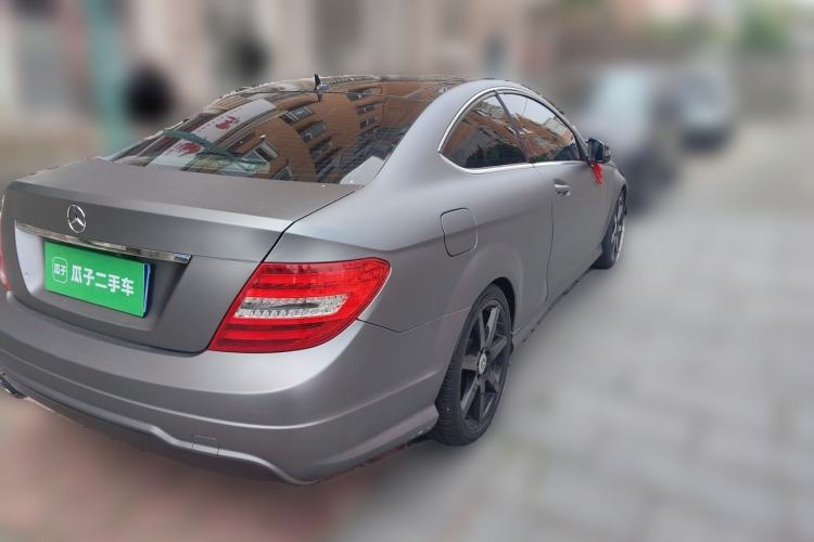 Used Mercedes-Benz C-Class 2013 C 180 Coupe Rear Right 45 Deg