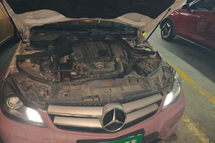 Used Mercedes-Benz C-Class 2013 C 180 Coupe Engine Bay