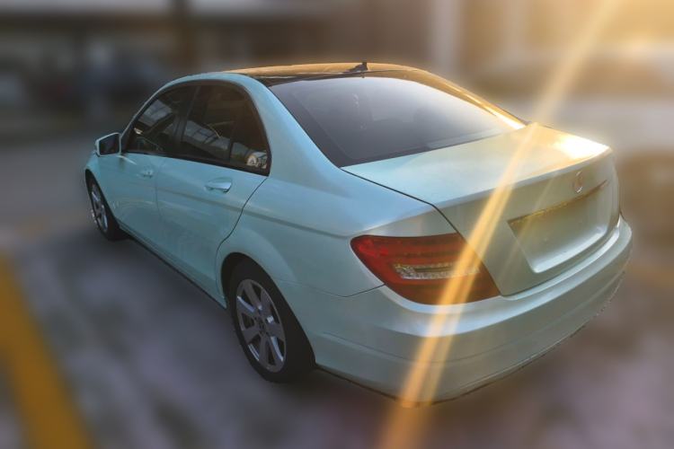 Used Mercedes-Benz C-Class 2013 C 180 CGI Classic Rear Left 45 Deg