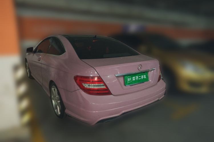 Used Mercedes-Benz C-Class 2013 C 180 Coupe Rear Left 45 Deg