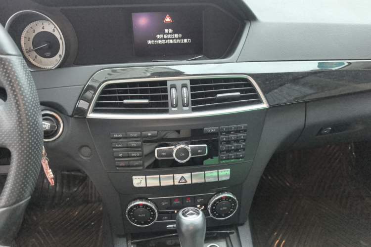 Used Mercedes-Benz C-Class 2013 C 260 CGI Fashion Model Audio And AC Panel