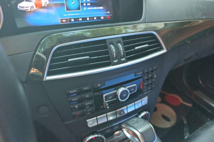 Used Mercedes-Benz C-Class 2013 C 300 Sport Grand Edition Audio And AC Panel