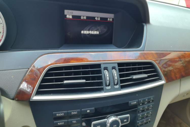 Used Mercedes-Benz C-Class 2013 C 260 CGI Elegant Model Audio And AC Panel