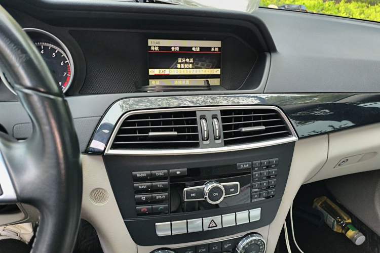 Used Mercedes-Benz C-Class 2013 C 180 CGI Classic Audio And AC Panel