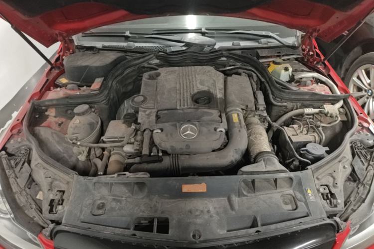 Used Mercedes-Benz C-Class 2013 C 180 Coupe Engine Bay
