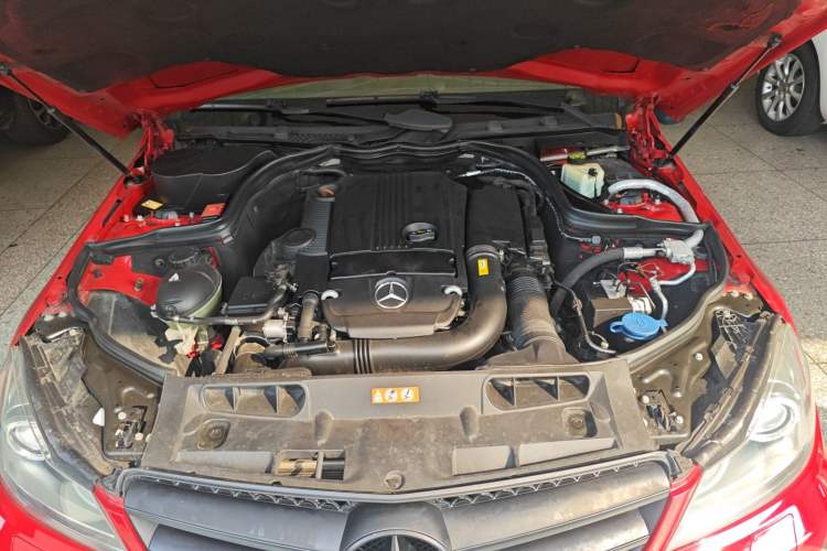 Used Mercedes-Benz C-Class 2013 C 180 Coupe Engine Bay