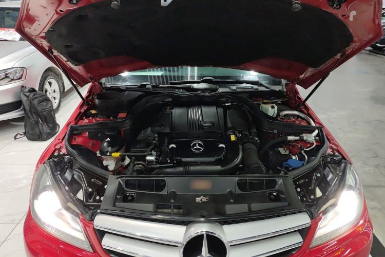 Used Mercedes-Benz C-Class 2013 C 180 Coupe Engine Bay