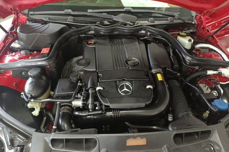 Used Mercedes-Benz C-Class 2013 C 180 Coupe Engine Bay